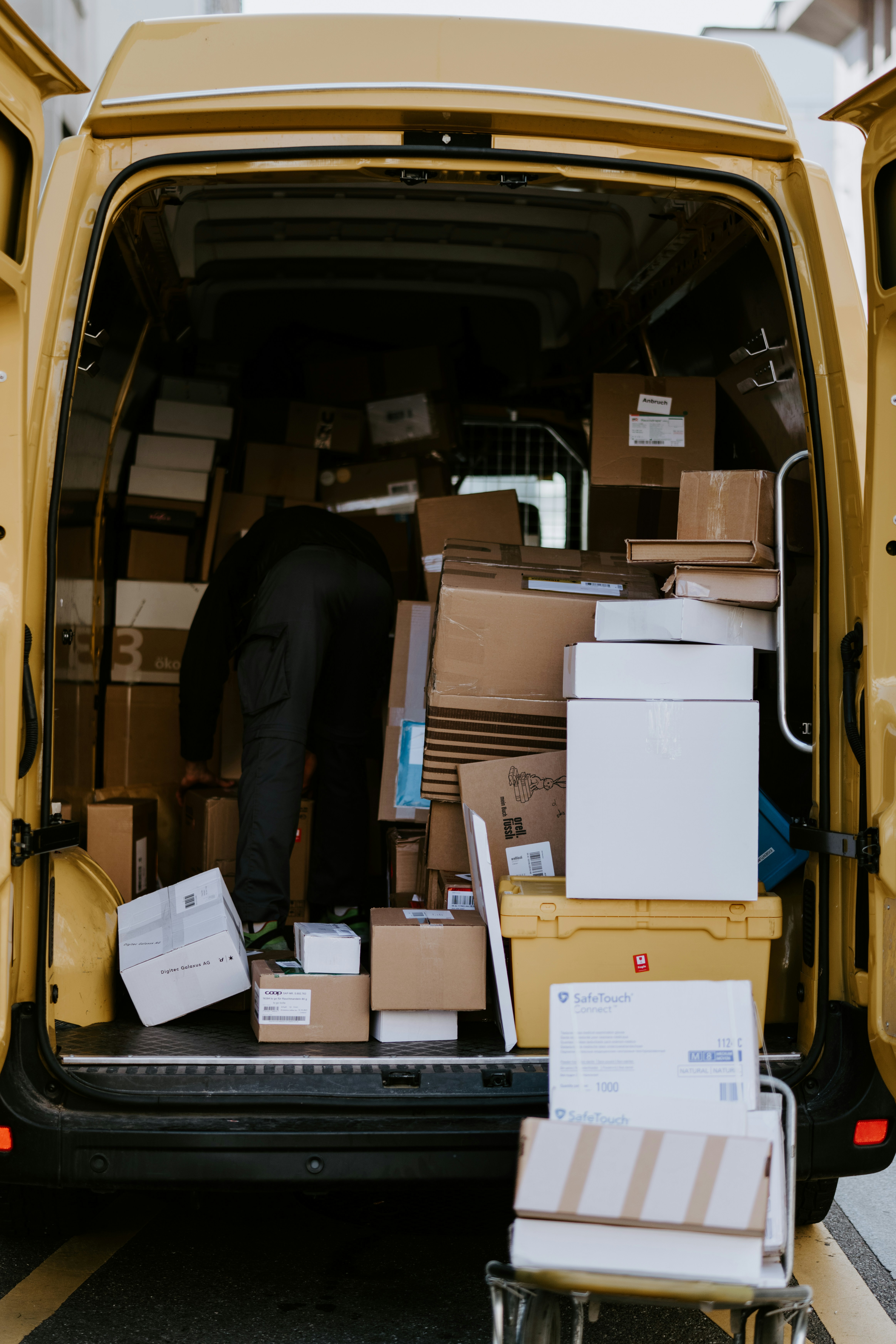 delivery van boxes