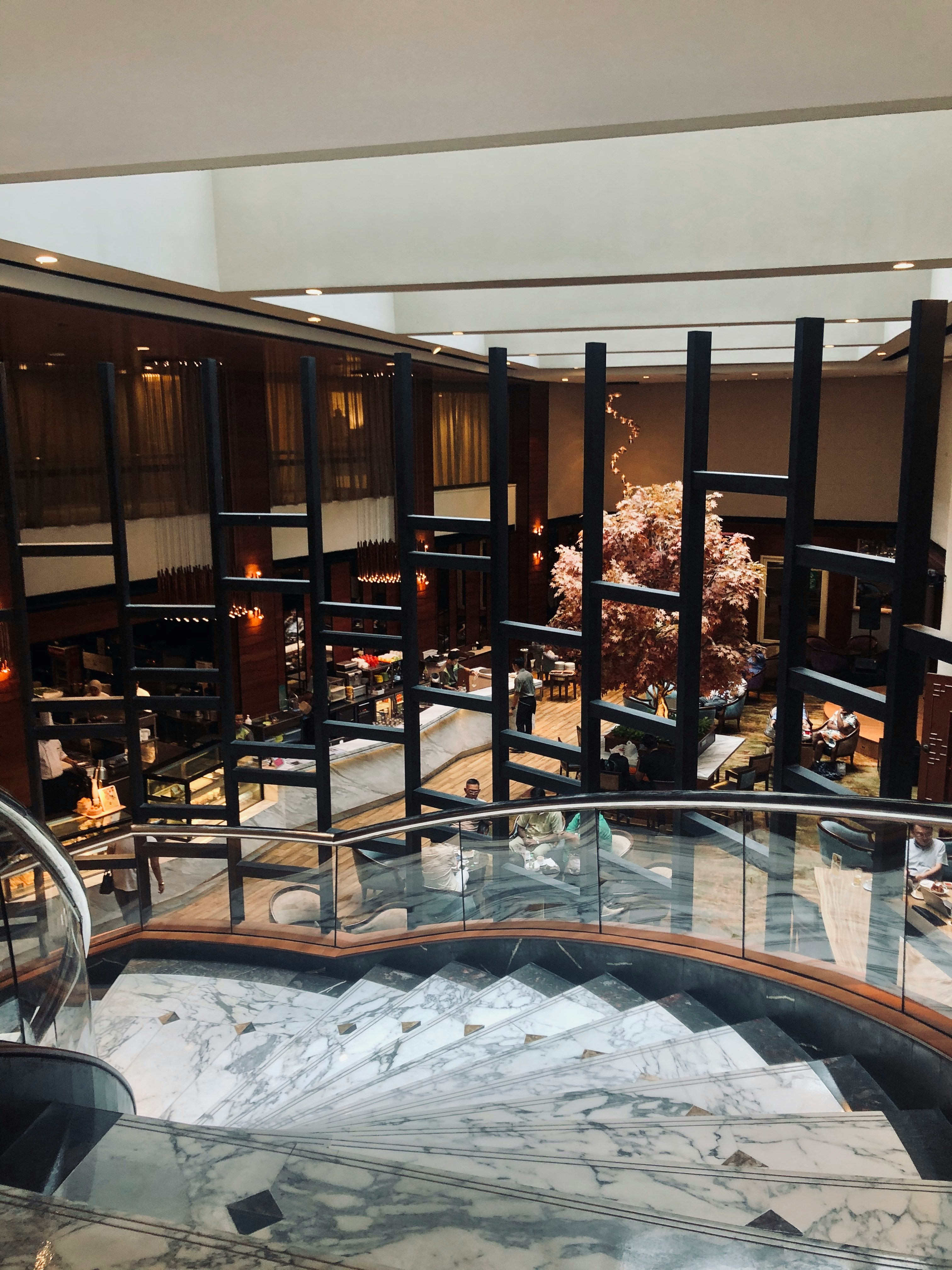 hotel lobby