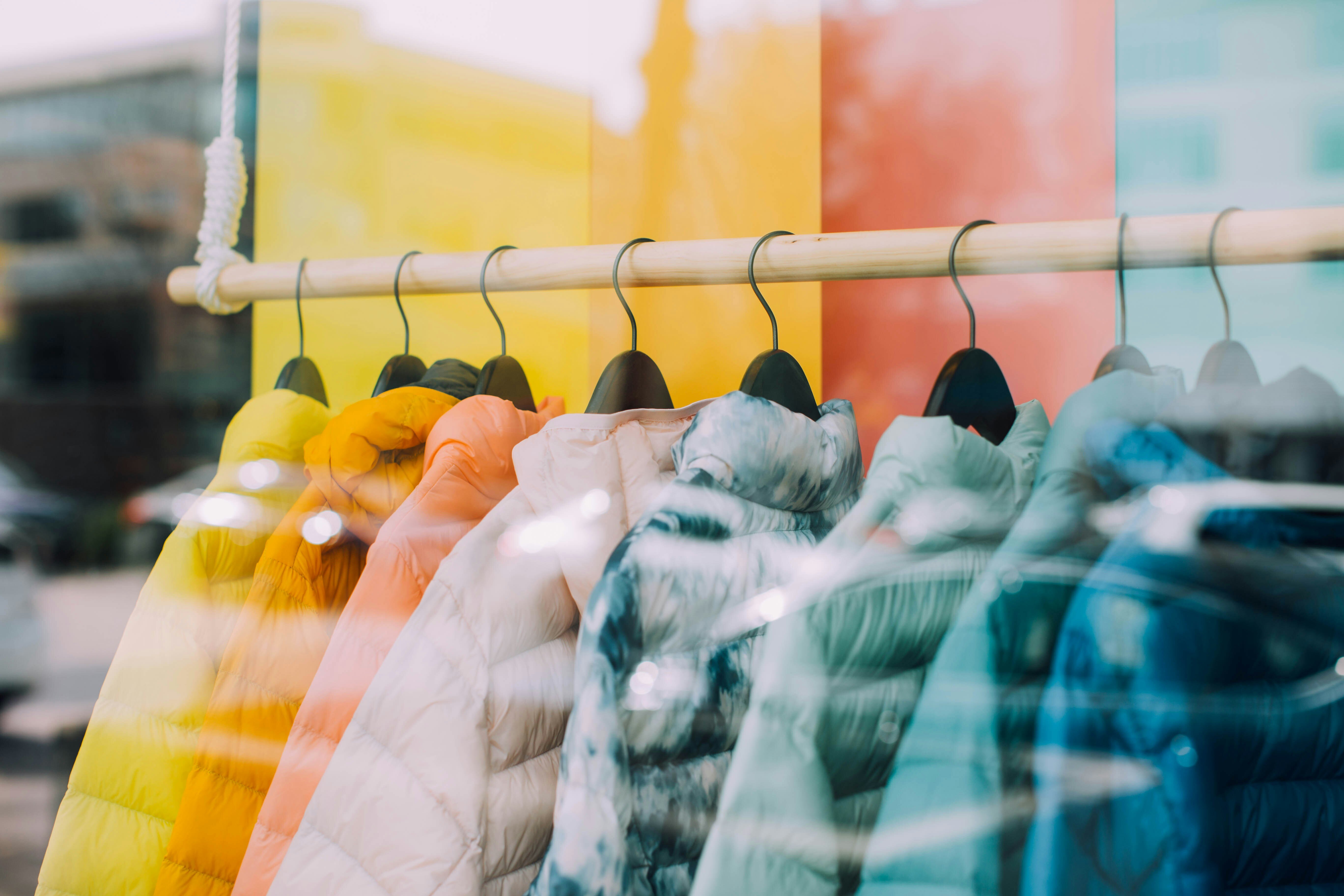 clothes on a hanger